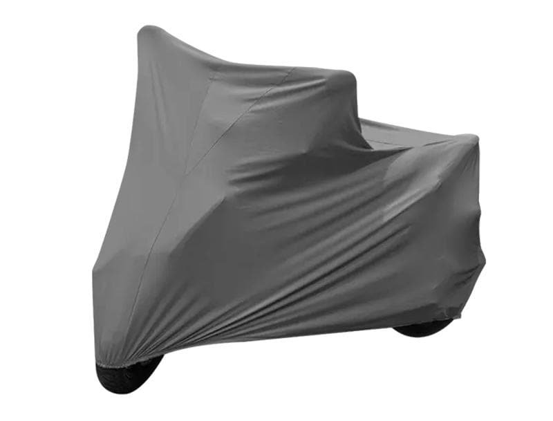 Grey_outdoor_scooter_cover ##motorbikecover## ##motorcyclecover## ##indoormotorcyclecover##